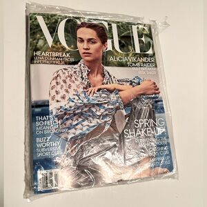VOGUE Magazine March 2018 Alicia Vikander